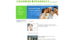 Desktop Screenshot of chamberspharmacy.ie